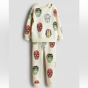 H&M Kids NEW NWT Boys Spiderman / Marvel Matching Set